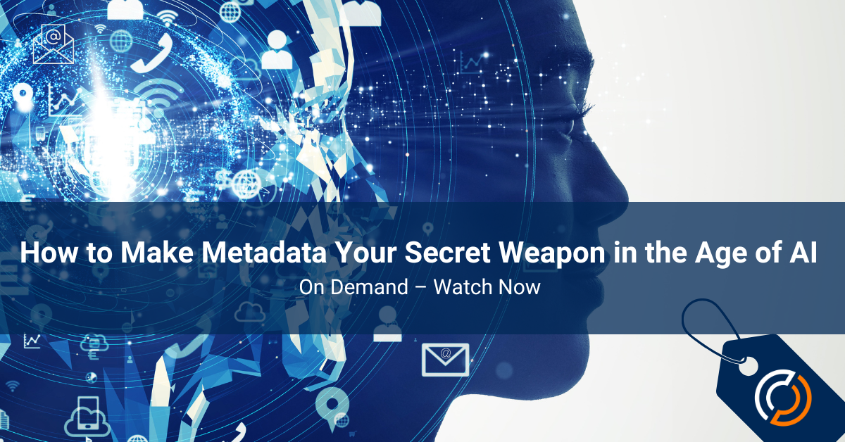 How to Make Metadata Your Secret Weapon in the Age of AI Webinar Banner-2