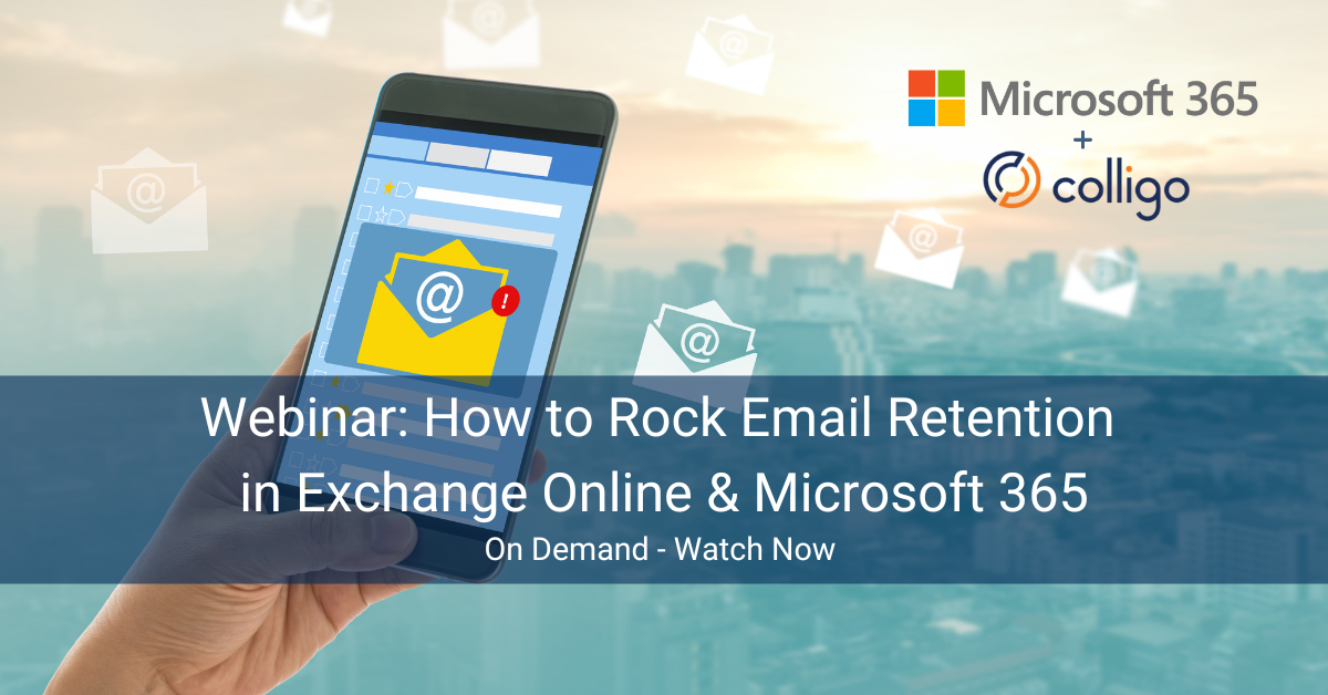 How to Rock Email Retention in Exchange Online & Microsoft 365 Webinar Banner-2