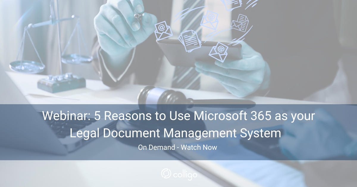 Webinar 5 Reasons to Use M365 as your Legal Document Management System - Image-6